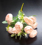 Buchet flori artificiale ranunculus piersica  – 30cm